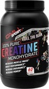 GMU SPORT - 100% καθαρή σκόνη Monohydrate Creatine για άνδρες και γυναίκες - καθαρή σκόνη Creatine για την ανάπτυξη μυών, ενισχυμένη απόδοση και αυξημένη δύναμη- συμπλήρωμα Creatine - Χωρίς γεύση