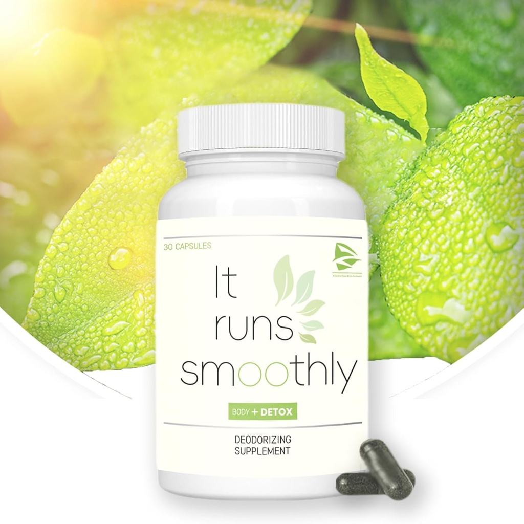 Αποσμητικό Σώματος, Νέα Αναβάθμιση Σώμα Chlorophyl Μαγικές κάψουλες, 30 Κάψουλες Vegan - Χάπια Οδοντόκρεμα, Εσωτερικά Χάπια Αποσμητικό για τη φρεσκάδα του σώματος, Υποστήριξη Διχοτόμησης, Υγεία Όνυχα (1pc)
