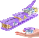 Extra Large Weekly Pill Organizer - Αδιάβροχο κουτί χάπια 7 ημερών, Φορητή θήκη βιταμίνης & συμπλήρωμα, εύκολο να ανοίξει το σχεδιασμό, ιδανικό για ταξίδια και καθημερινή διαχείριση φαρμάκων