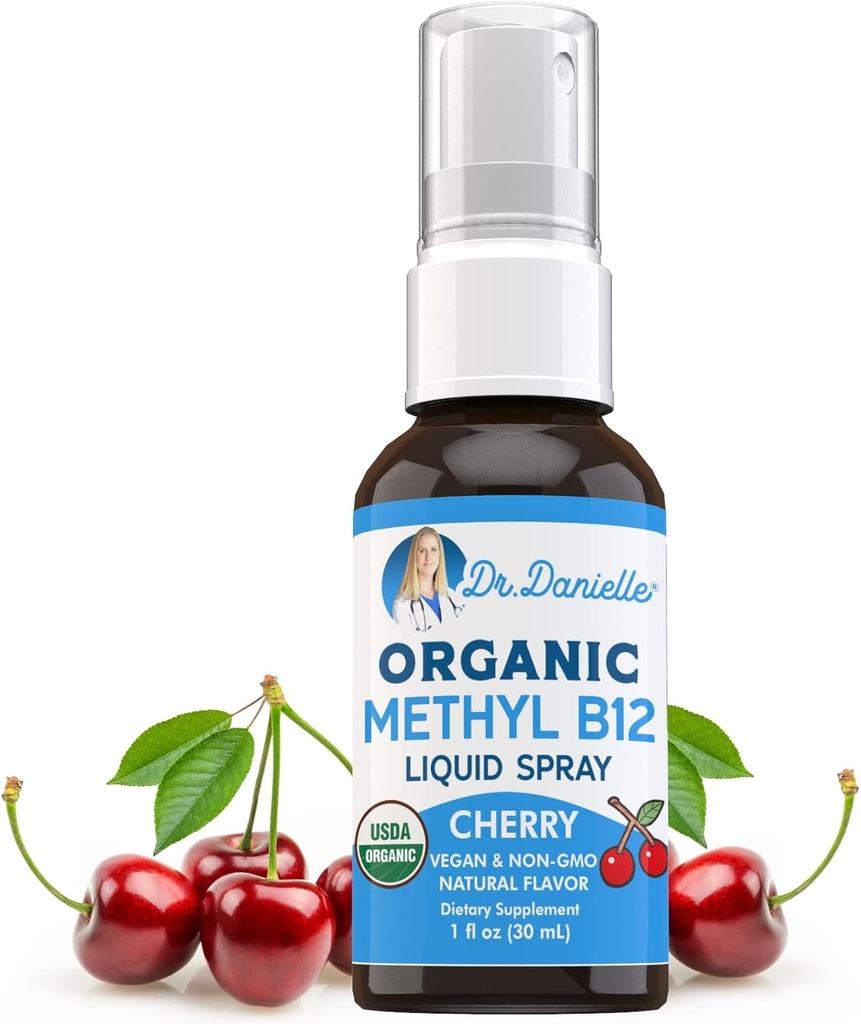 Doctor Danielle USDA Organic Vitamin B12 Liquid Spray 
