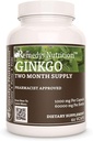 Remedy's nutrition Ginkgo Biloba | 1,000 mg, 60 Vegan Capsules Herbal Dietary Supplement | Two Month Supply