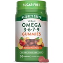 Η αλήθεια της φύσης Vegan Omega 3679 Gummies 