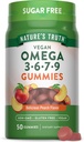 Η αλήθεια της φύσης Vegan Omega 3679 Gummies 
