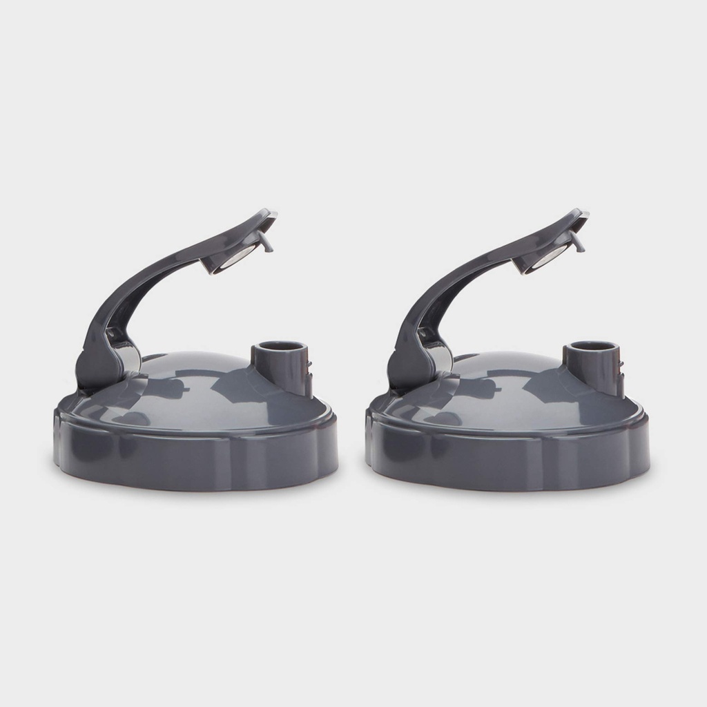 NutriBullet Flip Top To-Go Lid (σετ των 2),Grey, .25 Lbs