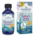 Nordic Naturals Baby’s DHA, Unflavored - 2 oz - 1050 mg Omega-3 + 300 IU Vitamin D3 - Supports Brain, Vision & Nervous System Development in Babies - Non-GMO - Servings May Vary