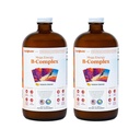 LIQUIDHEALTH Mega Energy μεθυλιωμένο B-Complex, συμπλήρωμα υγρής βιταμίνης ενηλίκων - αύξηση της ενέργειας, ανακούφιση του στρες & Κόπωση, ανοσοποιητική υποστήριξη, καρδιά & κόκκαλο υγεία - Made in USA, Vegan, Sugar-Free (2 Pack)