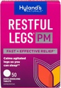 Hyland's Restful Legs PM, Nighttime Formula, Calms Agitated Legs so You Can Sleep, 50 Quick Dissolving Tablets (Pack of 3)
