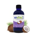 MyVitalC Organic MCT Oil Coconut Derived - καθαρό ESS60 Αντιοξειδωτικό συμπλήρωμα - για την καταπολέμηση της γήρανσης, οξείδωση, μακροζωία, ύπνος, περισσότερη ενέργεια - 120ML