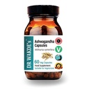 DR WAKDE'S Ashwagandha Capsules (Indian Ginseng, Withania somnifera, 60 Veg Caps, Plant-Based Supplement, Ayurvedic Herb, All Natural, Vegan)