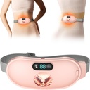 Θέρμανση Pad για την περίοδο Cramps, γρήγορη θέρμανση με 6 Heat Levels και 6 Massage Modes, Φορητή έμμηνη θέρμανση Pad, Belly Period Massager για γυναίκες και κορίτσια, ροζ