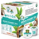 SOLLO Brain Power Organic Green Tea Pods with MCT, Acai & Essential θρέψη, Nootropic Brain Booster- Βελτιώνει τη μνήμη & Focus Συμβατό με 2.0 K-Cup Keurig Brewers, 24 Ct