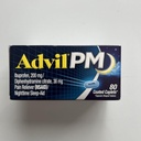 Advil PM 200 mg Coated Caplets 80 ea (Pack of 3)