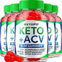 (5 Pack) Ketofit ACV Gummies Advanced 1000mg, Ketofit Keto + ACV Weight Management Gummies Apple Cider Vinegar Keto Fit Συμπλήρωμα διατροφής Ketofit Gummies Κριτικές Βιταμίνη B12 B6 (300 Gummies)