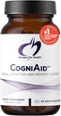 Designs for Health CogniAid - Herbal Memory + Mood Formula with Green Tea Extract, Wild Blueberry + Bacopa (60 Κάψουλες)
