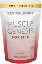 Muscle Genesis HMB και βιταμίνη D3 συμπλήρωμα με κλινικά Σπουδές myHMB, ασβέστιο και VIT C – 5000mg ανά υπηρεσία – προωθεί την αποκατάσταση, Lean μυϊκή μάζα, και υγιή γήρανση στους άνδρες
