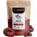 Longevity Botanicals Organic Reishi Mushroom Extract Powder 100g 