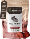 Longevity Botanicals Organic Reishi Mushroom Extract Powder 100g 