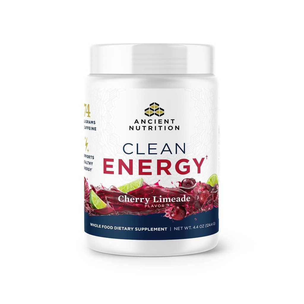 Αρχαία Διατροφή Καθαρή Ενέργεια σε σκόνη, Cherry Limeade, Υποστηρίζει Υγιεινή Ενέργεια και Γνωστική Υγεία, Προωθεί την ψυχική εγρήγορση και εστίαση, 30 Υπηρεσίες