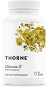 THORNE - Ultimate-E - Περιέχει όλες τις φυσικές μορφές της βιταμίνης Ε - 60 Gelcaps