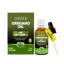 ORZAX Oregano Oil Drops with Olive Oil - 88% Carvacrol και 0.3% Thymol - Μη ΓΤΟ & Χωρίς ζάχαρη & Χωρίς γλουτένη & Vegan - Βότανο συμπλήρωμα για ανοσοποιητική υποστήριξη και Digestive Health - 30 ml - 200 Day Supply