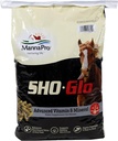 Sho-Glo Horse Vitamin & Mineral Supplement – Manna Pro – Ολοκληρωμένο ημερήσιο συμπλήρωμα ιπποειδών για υγιή δέρμα, παλτό & Hooves – Ενισχυμένο με αντιοξειδωτικά, Αμινοξέα & Βασικά θρεπτικά συστατικά – 25 lb τσάντα