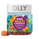 OLLY παιδιά πολυβιταμίνη & προβιοτική Gummy, Digestive υποστήριξη, Βιταμίνες A, D, C, E, B, ψευδάργυρος, Chewable συμπλήρωμα, Berry Γεύση, 35 Ημέρα προσφοράς - 70 κόμης