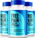 NutraRize (3 Pack) Free Pain Pro Capsules, Official Keto Formula for Fit and Healthy Body, All Natural Supplement to Support Overall Wellness, Premium FreePainPro Pills Review (180 Capsules)