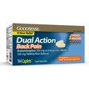 GoodSense Dual Action Acetaminophen και Ibuprofen (NSAID) δισκία, 250 mg/125 mg, Πόνος στην πλάτη, 144 Count
