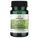 Swanson Full Spectrum Saffron (Whole Ground Stigmas)-Herbal συμπλήρωμα Προώθηση της Φυσικής Υποστήριξης Mood & Διαχείριση Στρες - Βιολογικό Ισπανικό συμπλήρωμα Saffron-(60 κάψουλες Veggie, 15mg το καθένα)