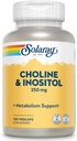 SOLARAY Choline & Inositol 250 mg 