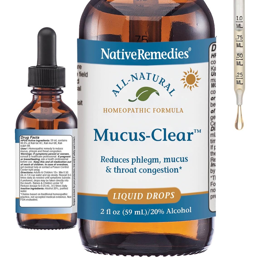 Ιθαγενής θεραπεία Mucus-clear