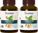 Himalaya Turmeric 95 Supplement with Curcumin/Curcuminoids, Joint and Muscle Support, Optimum Flexibility and Mobility, 600 mg, Non-GMO, Vegan, Gluten Free, 60 Capsules, 2 Pack, 60 Day Supply