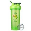 BlenderBottle Ακριβώς για Fun Classic V2 Shaker μπουκάλι Ιδανικό για τις πρωτεΐνες Shakes και προ προπόνηση, 28-Ounce, Avo Cardio