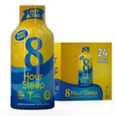 Vitamin Energy 8 Hour Sleep Shot Mixed Berry 24 Pack, Melatonin, 5-HTP, GABA, Valerian, Lavender, Nighttime Relaxation & Sleep Support Supplement, Zero Sugar, Vegan, Gluten-Free, Kosher, 1.93 fl oz