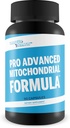 Pro Advanced Mitochondrial Formula - Cellular & Mitochondria Support Dietary Supplement - Promote Energy, Anti-Aging, & Overall Health - Help Defend & Repair Cells - ATP Energy Support - 90 Capsules