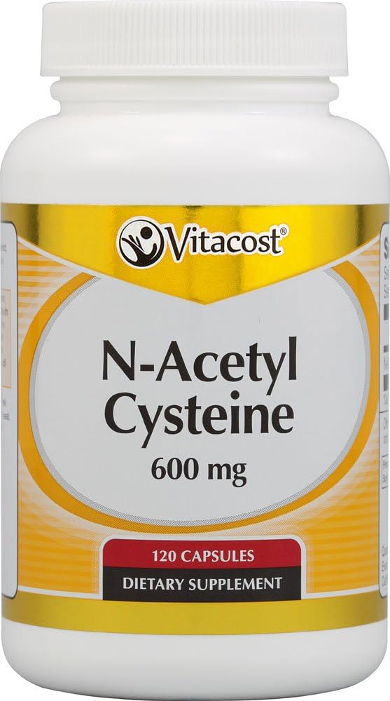 Vitacost N- Acetyl Cysteine (NAC) -- 600 mg - 120 κάψουλες