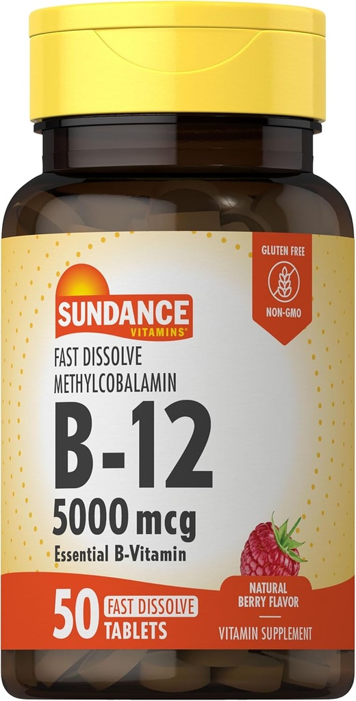 Sundance Vitamin B12 Fast Dissolve Tablets 