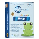 Creekside Naturals Children’s Sleep, with Melatonin and Chamomile, Zero Sugar, Vegan, Pediatrician Formulated, Orange Dream Flavor, 30 EZ Melt Tablets