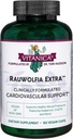 Vitanica Rauwolfia Extra - Heart Health Supplement - Υποστηρίζει την πίεση του αίματος ήδη μέσα σε ένα υγιές εύρος - συμπλήρωμα με μαγνήσιο, CoQ10 & Snakeroot - 180 Vegan Caps