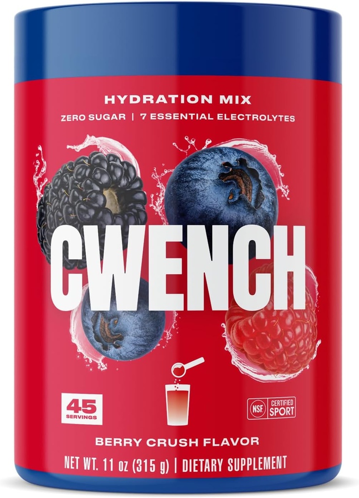 Ηλεκτρολυτικό μείγμα Cwench - Συντριβή μούρων 11oz