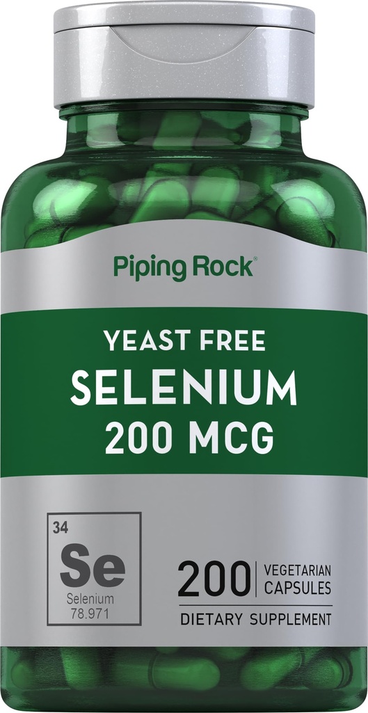 Pipeing Rock Yeast Free Selenium 200mcg 