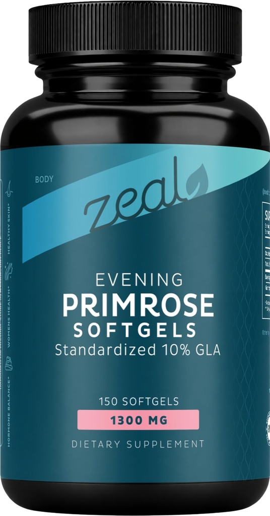Βραδινές κάψουλες πετρελαίου Primrose (150 Liquid Softgels 