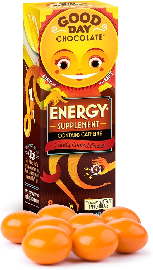 Good Day Chocolate Energy Supplement 8ct