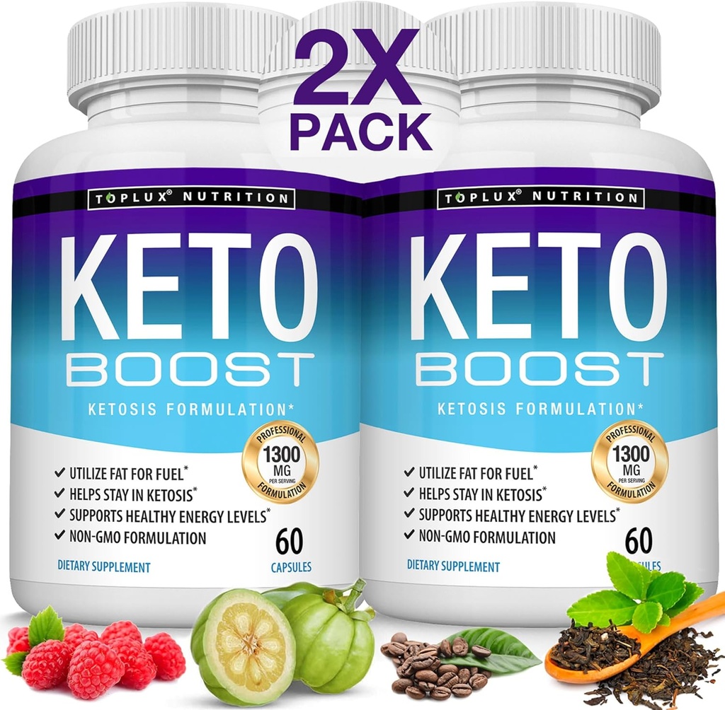 Keto Boost Diet Χάπια Ketosis συμπλήρωμα - Φυσικό εξωγενές Keto Formula Υποστήριξη Ενέργεια & Εστίαση, Προηγμένα Ketones για Ketogenic Diet, για άνδρες γυναίκες