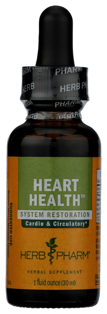 Herb Pharm Heart Health Liquid Herbal Formula με Hawthorn για Καρδιαγγειακό Σύστημα Υποστήριξης - 1 Ουγγιά (FCACT01)