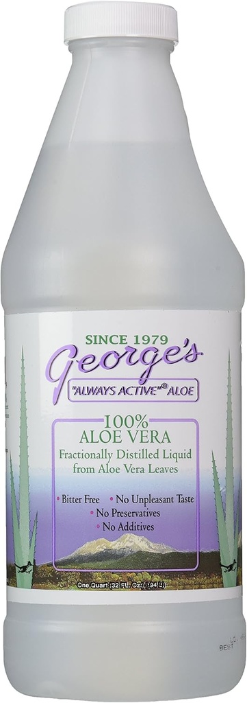 Georges Aloe Vera Drink,Liquid 32 Fl Oz (πακέτο του 1)