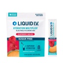 Liquid I.V.® Hydration Multiplier Sugar-Free - Raspberry Melon | Electrolyte Powder Drink Mix | 1 Pack (14 Servings)