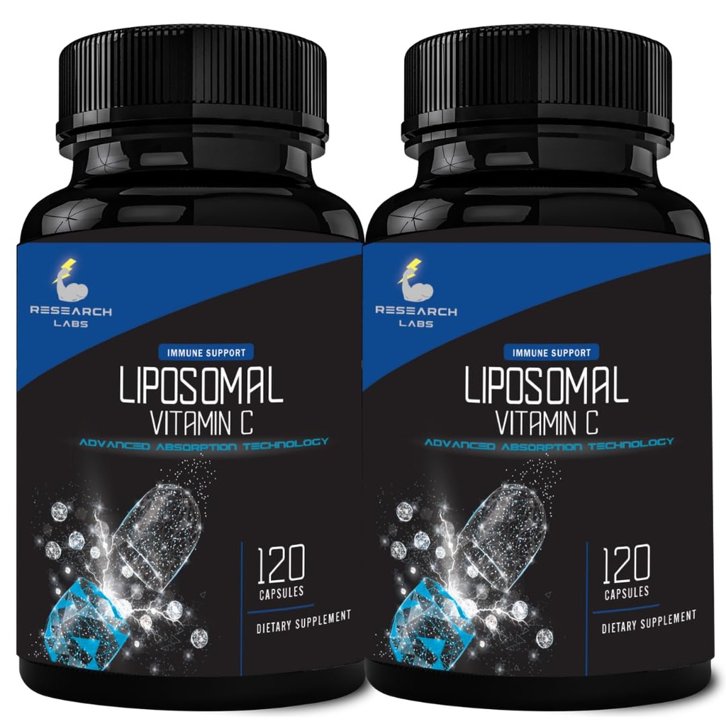 Ερευνητικά Εργαστήρια Liposomal Vitamin C συμπλήρωμα w/Enhanced Απορρόφηση LipoQuil-CTM 