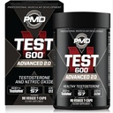 PMD Sports N-Test 600 Advanced Nitric Oxide Booster for Men - with Clinically Studied Testofen - Lean Myster and Strength Engins with Estrogen Suppression (90 Veggie - Caps)