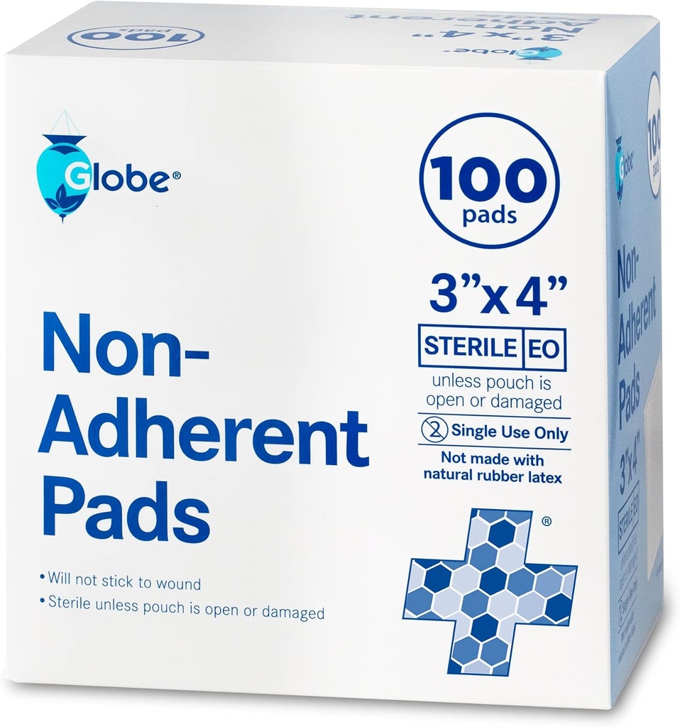 Globe Advanced Sterile Non-Adherent Pads